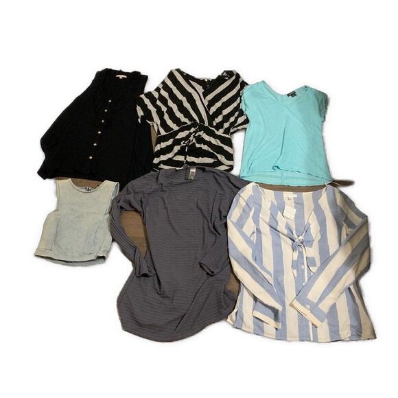 Nordstrom Topshop Socialite Go Couture Wholesale Tops Sweaters Designer Lot 6 #7 - Picture 1 of 3